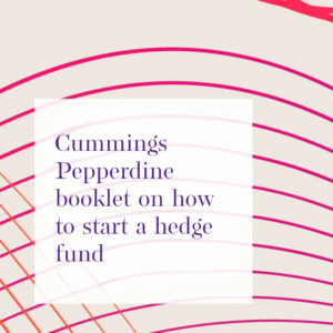 How to start a hedge fund booklet